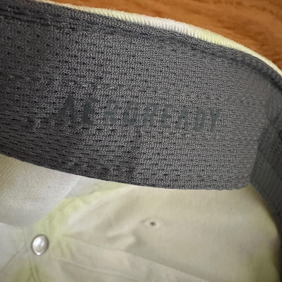 Adidas Color Wash Cap Hat Lime Green White Gray Womens - Picture 10 of 11